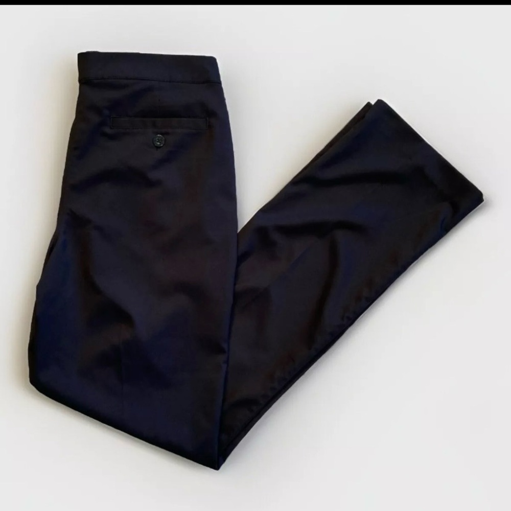 Maggie Lane Women SZ 4 Regular Slim Straight Leg Golf Pant Zip Pocket 30X29
